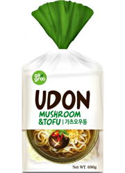 Makaron udon grzyby i tofu gotowe danie 690g All Gr∞
