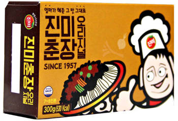 Pasta z czarnej fasoli - chunjang 300g Jinmi