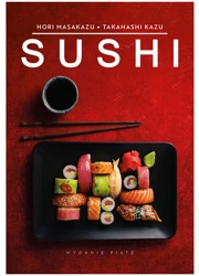 "Sushi" - Masakazu Hori, Kazu Takahashi książka kucharska 80 stron - RM