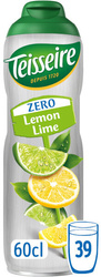 Syrop cytryna i limonka Zero cukru 600ml Teisseire